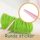 Förälder-barn handgjord tecknad non-woven myntväska budväska