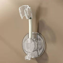 Justerbart fäste för sugkopp duschhuvud