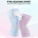 Praktisk knäskydd med kompression