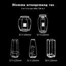 Bokmärken för torkad blomma