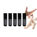 Osynliga halkfria strumpor i kristallint siden för kvinnor