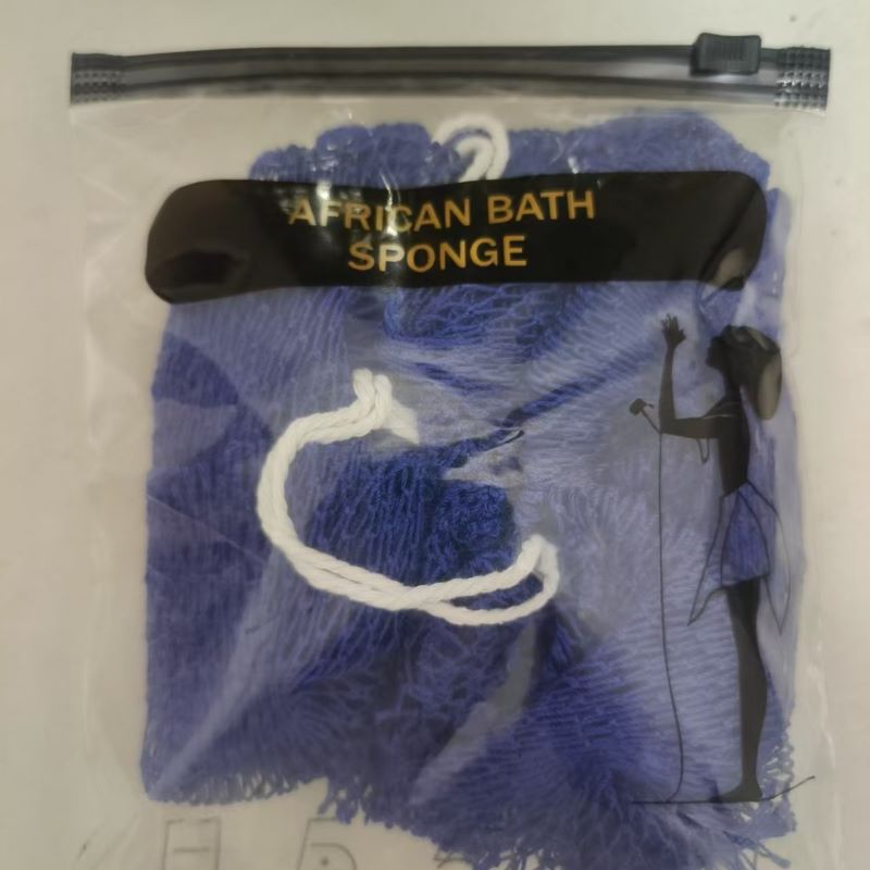 Afrikansk exfolierande mesh-badhandduk med hög elasticitet