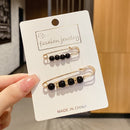 Brosch med pärlor dekorativ klädnypa