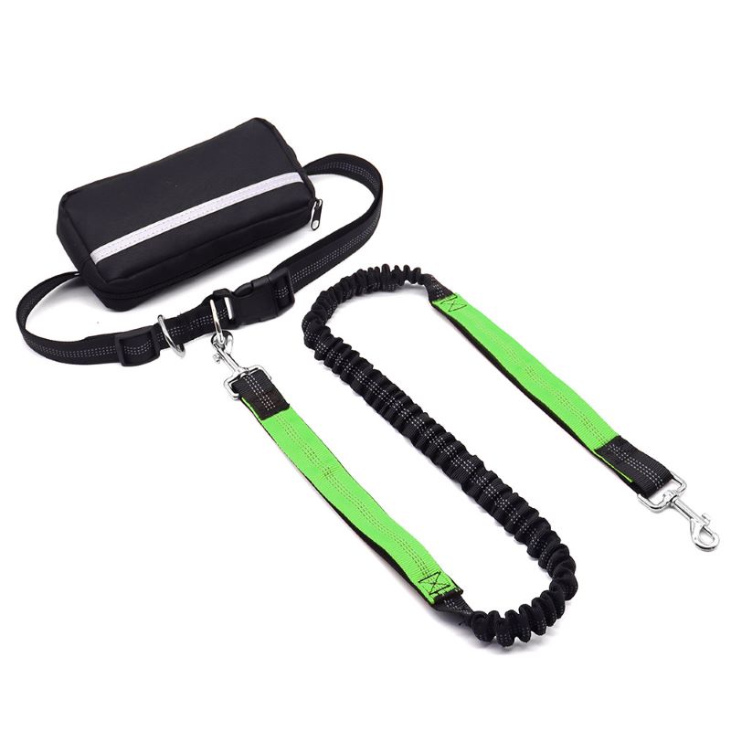 🔥Handsfree hundkoppel med dragkedja