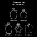 Bokmärken för torkad blomma