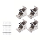 Kraftiga fällbara bordsbenfästen med självlåsande gångjärn