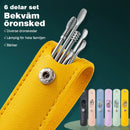 Innovativt fjäderbelastat öronvax rengöringsverktyg