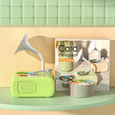 Barngrammofon med 99 kort👶Sagamaskin för småbarnspedagogik