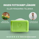 Djuprengörande handgjord fottvål