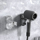 Hållare för hårtork med sugkopp