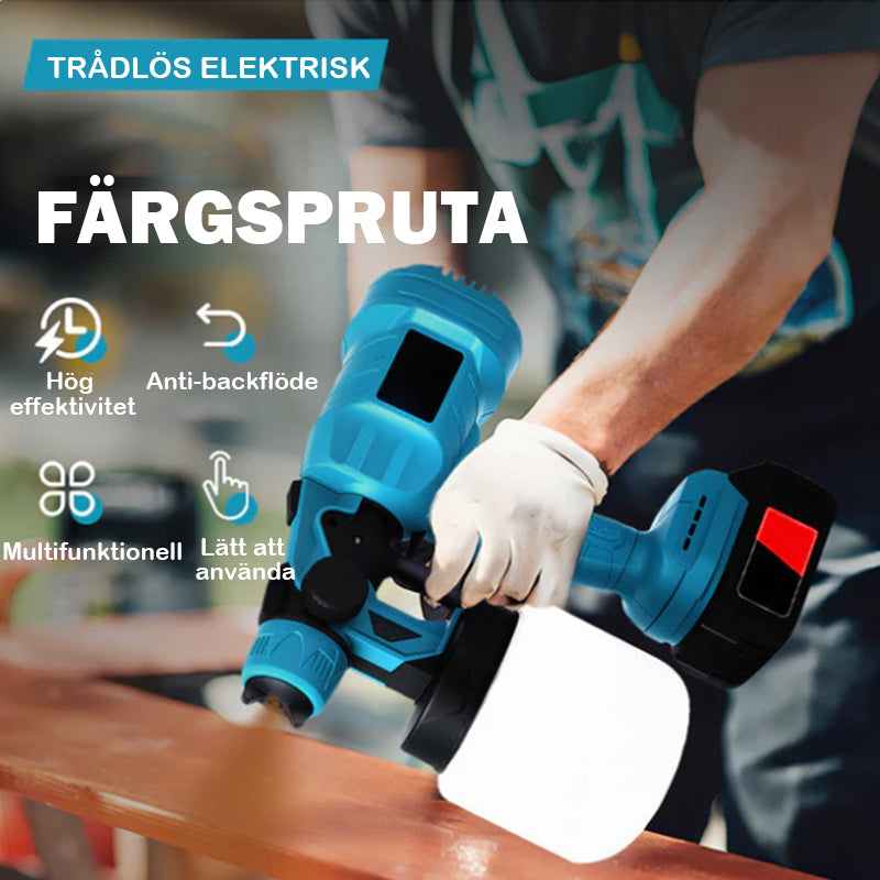 Trådlös elektrisk färgspruta