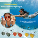 Reflekterande simglasögon