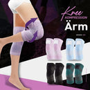 Praktisk knäskydd med kompression