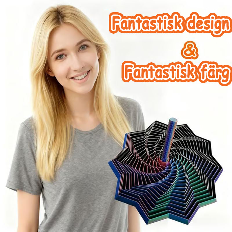 3D-printad förlängd sensorisk antistressstjärna