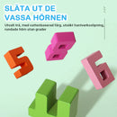 Matte byggklossar leksaker