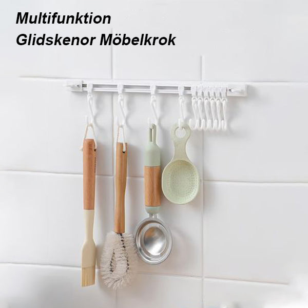 Multifunktionell glidskena krok