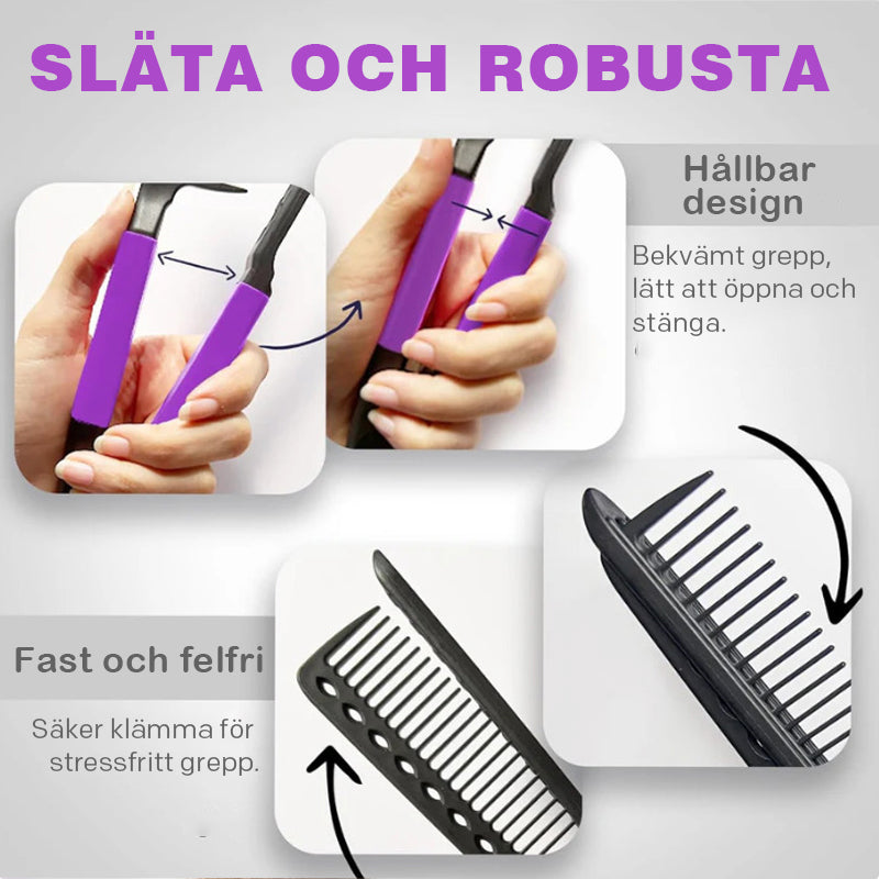 Hårplattningskam
