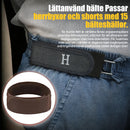 Justerbart bälte med järnkrok