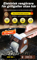 Grillborste i rostfritt stål