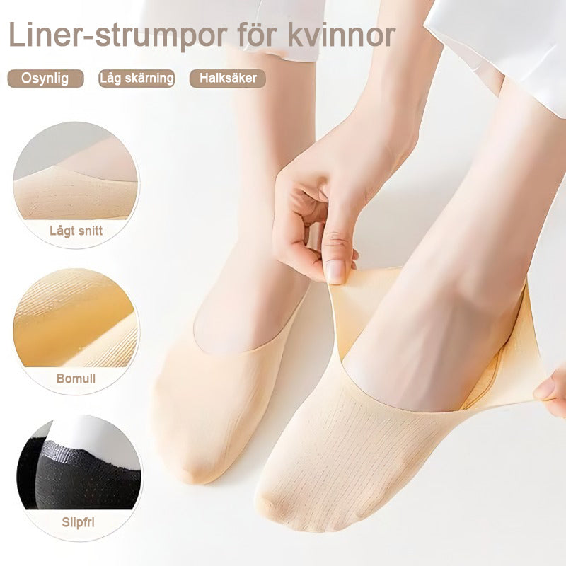 Glidfria isstrumpor (3 par)