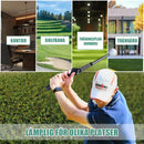 Teleskopisk klubba, infällbar golfsvingträningshjälpmedel