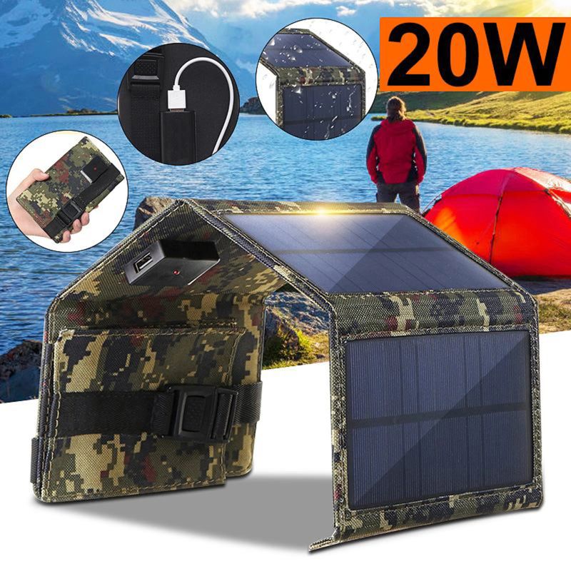 Bärbar solcellsladdare för solpaneler💥