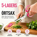 Salladssax med 5 blad