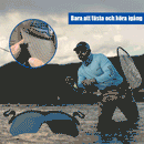 Nya polariserade solglasögon med clip-o