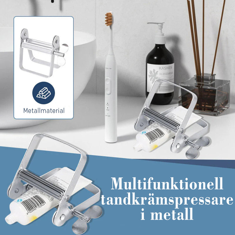 Tandkrämspressare i metall