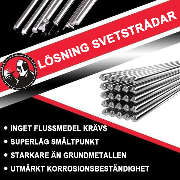 Lösning Svetsstavar med flussmedel