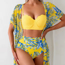 Drömmiga badkläder med band med täckning