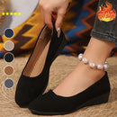 Eleganta lätta anti-halkskor med låg klack