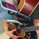 Magnetisk telefonhållare för gitarr eller ukulele