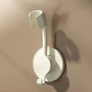 Justerbart fäste för sugkopp duschhuvud