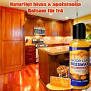 Naturligt bivax och apelsinolja Trävårdsvaxkit
