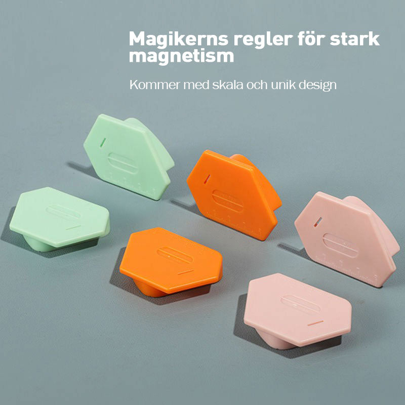 Multifunktionell polygonal stark magnetisk mätare för symaskin