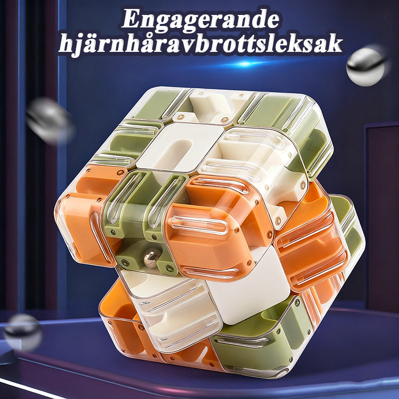 Stor 3D-labyrintpusselkub hjärngympa leksak