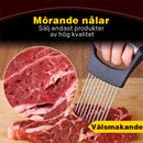 Multifunktionell lökhållare för skivning