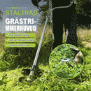 Grästrimmerhuvud av ståltråd