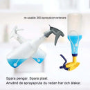 Universell adapter för 360° sprayflaska