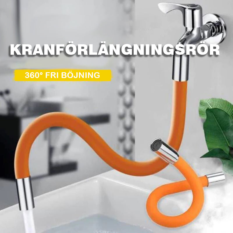 Flexibel vattenkranförlängare för hushållet