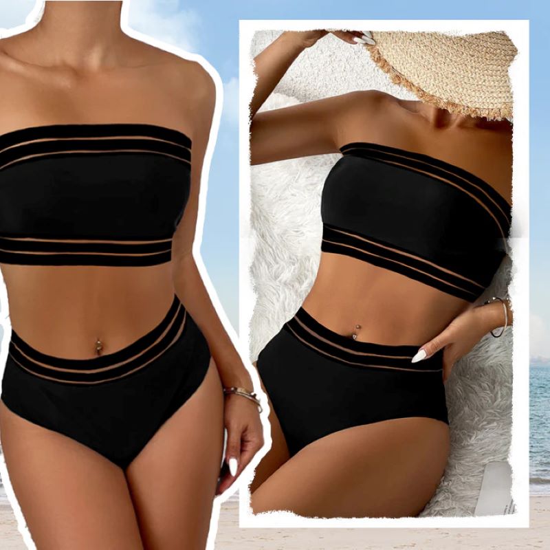 Chic och sexig bikiniuppsättning om 2