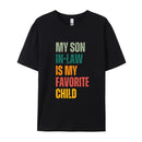 Rolig familjhumor Retro T-tröja