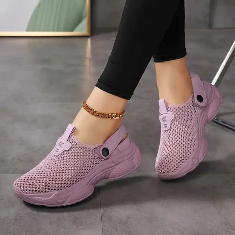 🌬️Damsneakers i andningsbar mesh | Vardagskläder och promenader👟