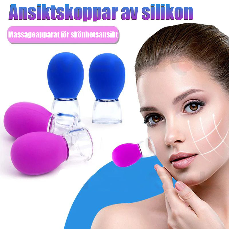 Silikonvakuumkoppningsterapi 🌟🛠️ (PACK MED 3)