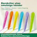 Triangel Jumbo Bivaxkritor för småbarn