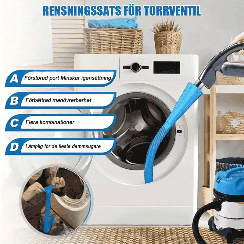 🔥New Arrival - Rengöringssats för torktumlare, effektiv rengöring