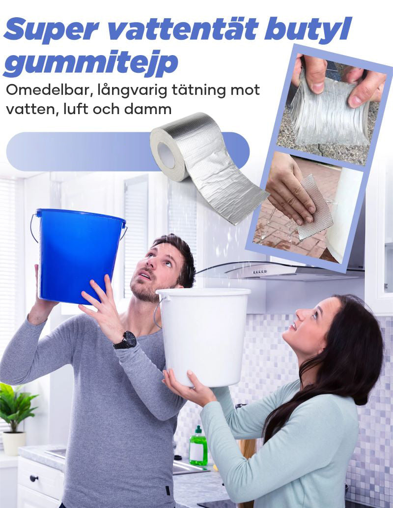 Super Vattentät butylgummitejp