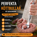 Köttbullesked —— Non-stick beläggning, för att ösa upp och rinna av —— Köp en, få en gratis (2 stycken)