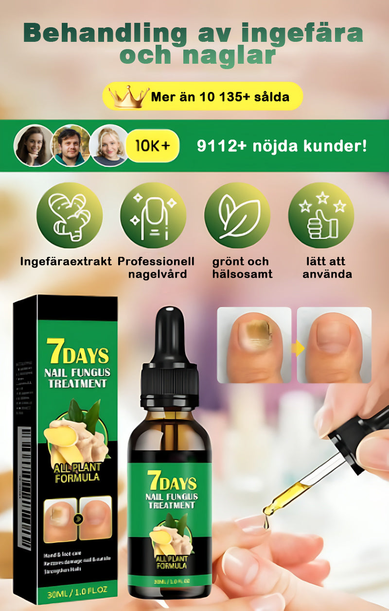 Nagelvård med ingefära